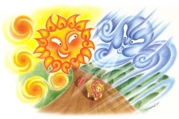 オホ−ツク風と太陽